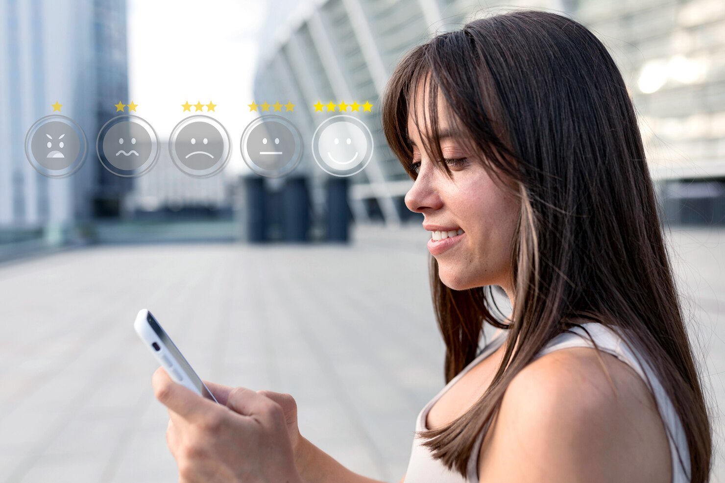 collage customer experience concept 23 2149367125